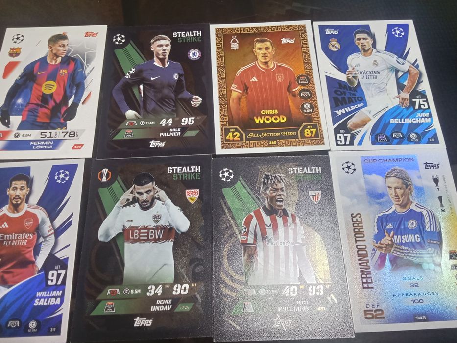 Match attax  topps 25/26