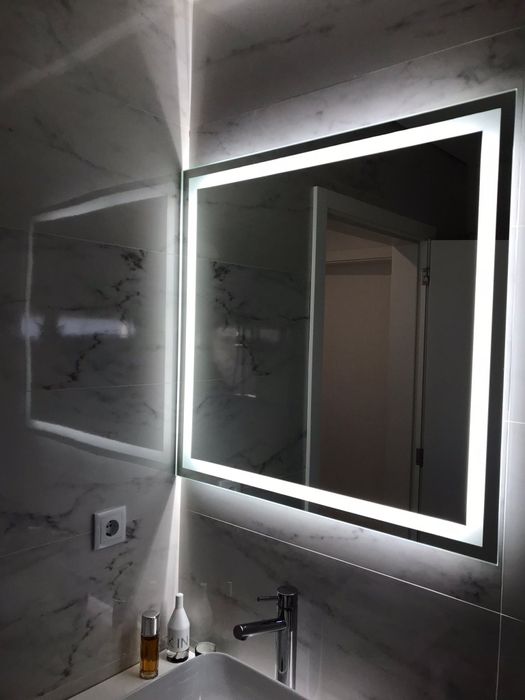 Venda e colocação de resguardos em vidro, guarda corpos e espelhos