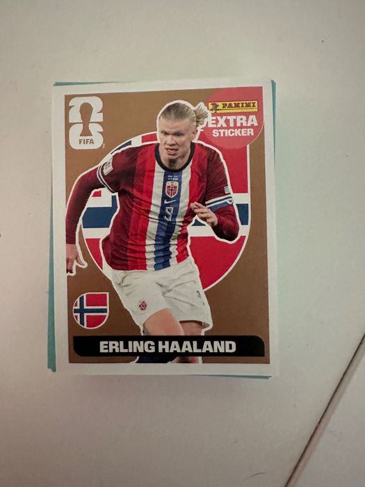 Vendo Haaland bronze extra sticker da nova coleção