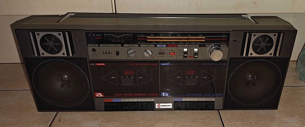 Samsung W-34L radiomagnetofon kasetowy