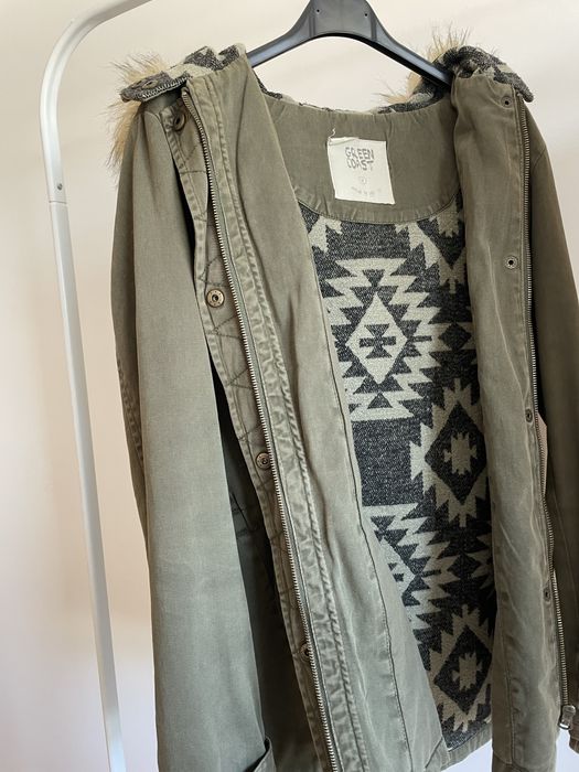Parka verde militar