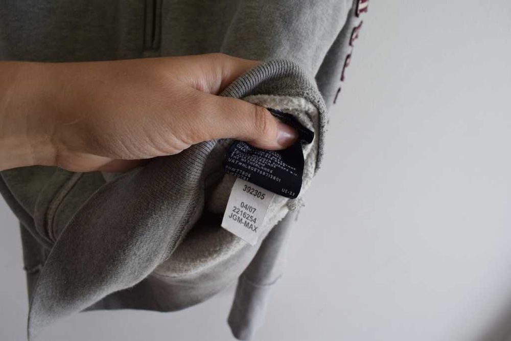 Tommy Hilfiger szara bluza na zamek 36 s m
