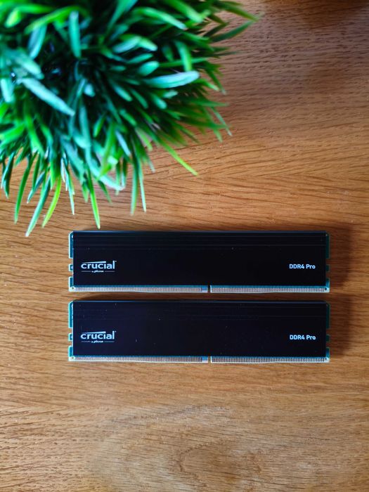Kit Crucial 32GB DDR4‑3200 (2×16GB) – Testado e Certificado