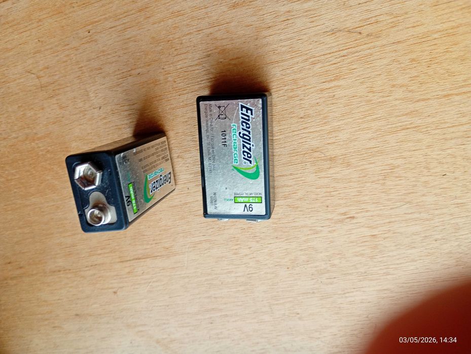 pilhas recarregáveis energizer 9V ATENÇÃO LER O ANUNCIO