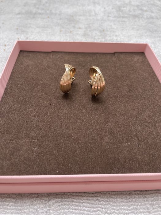 Zestaw 3 kolczyków w kolorze złotym duże w trendach