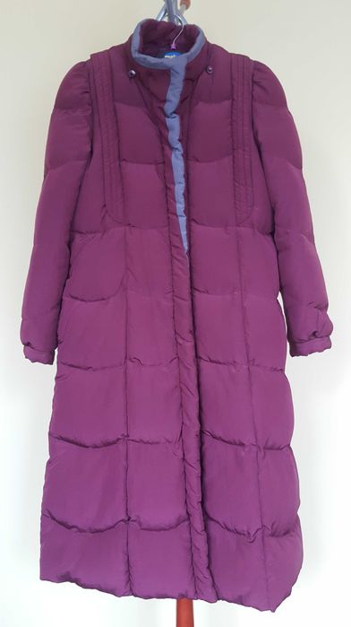 Płaszcz zimowy damski - pikowany