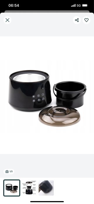 podgrzewacz wosku elektryczny smart wax wyswietlacz lcd