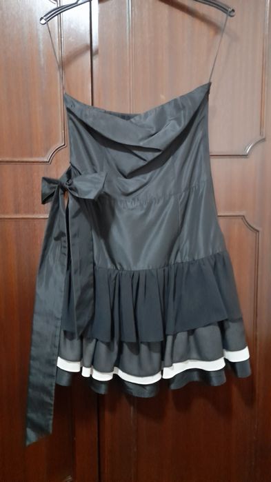 Vestido preto baile finalistas