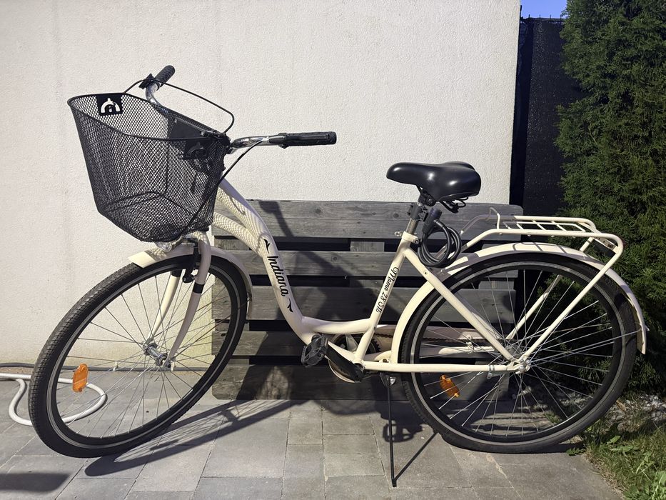 Rower miejski Indiana 28 cali, damka, bardzo dobry stan