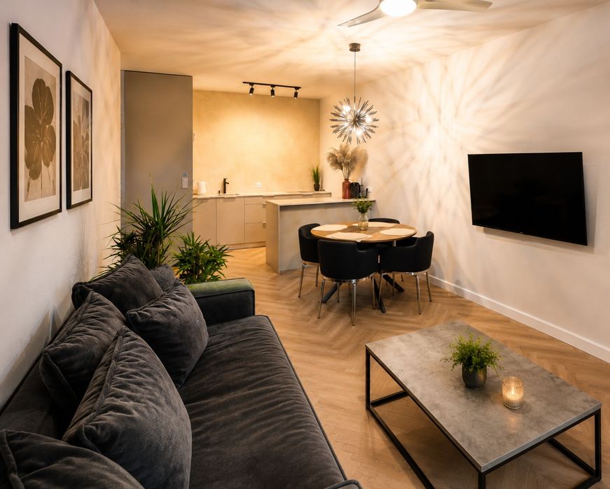 Apartament w Centrum | 2 Sypialnie + Parking - ulica Moniuszki 9 D / SĄD