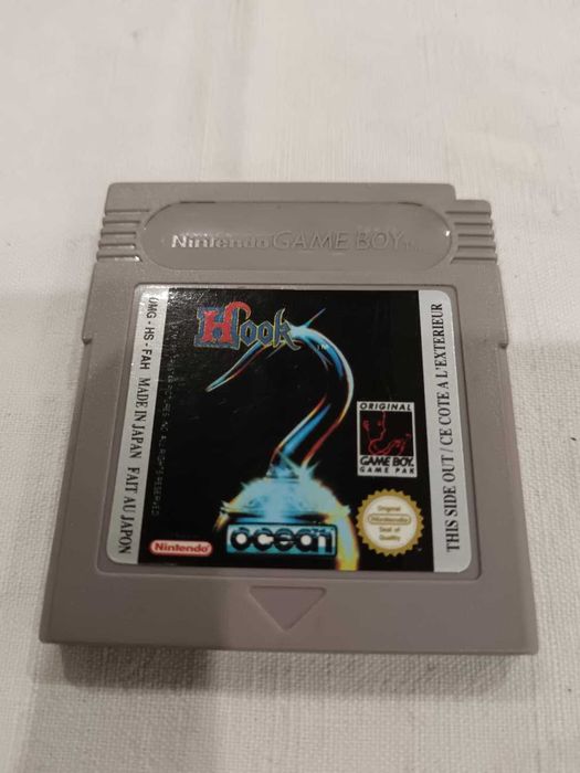Jogo Nintendo Game Boy – Hook DMG‑HS‑FAH; versão PAL FAH; original; testado