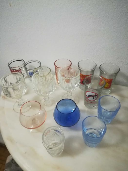 Copos pequenos lote
