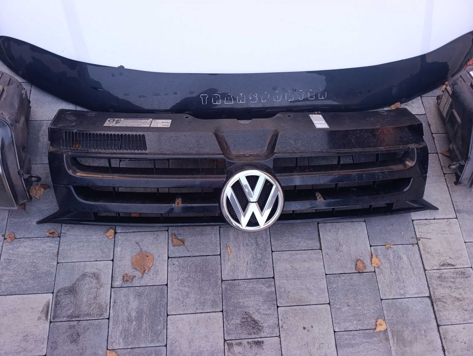 Przód maska zderzak lampy atrapa VW T5 LIFT 2.0 TDI