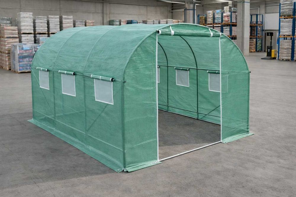 Теплиця парник для розсади 300×200×200см 6м² теплица тунель тент ‼️ НОВА каркас плівка пленка укриття рослин сад дача