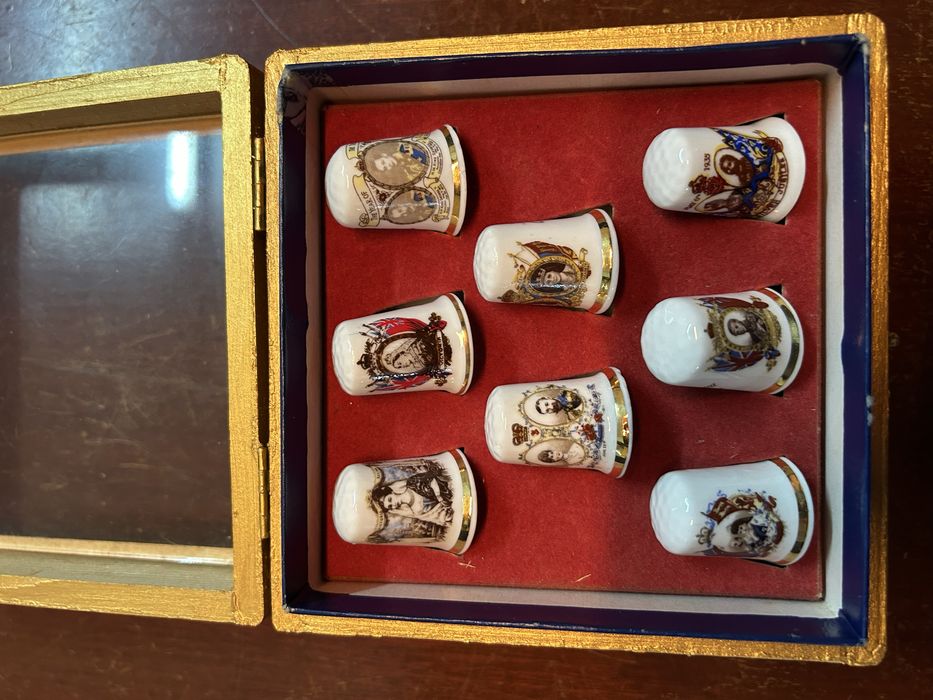 Conjuntos Dedais em porcelana