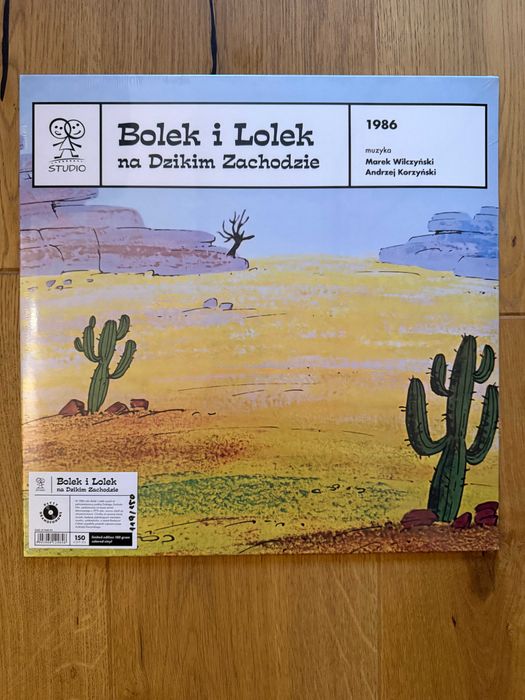 Bolek i Lolek na Dzikim Zachodzie soudtrack Vinyl NOWY