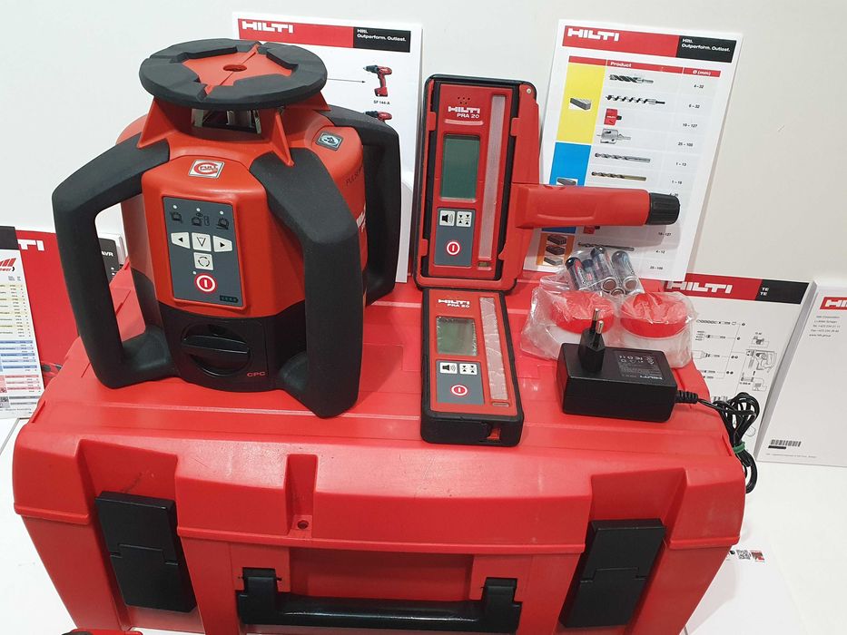 Niwelator laserowy HILTI PR 35 jak PR 30,2 PRE-3 +statyw lata detektor