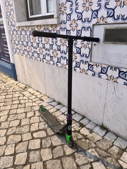 Trotinete em bom estado