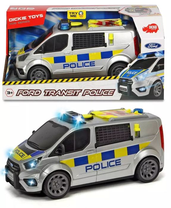 Sos. Auto Policyjne Ford Transit. Nowy Produkt