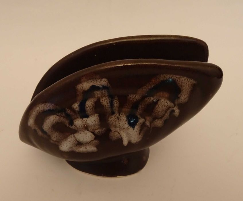 Millenium Kraków, serwetnik ceramiczny, ceramika PRL, vintage, retro