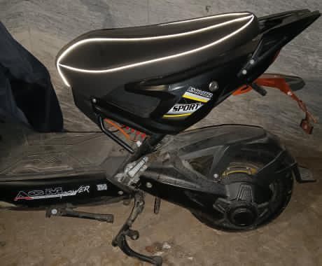 Mota elétrica com problema no motor de arranque