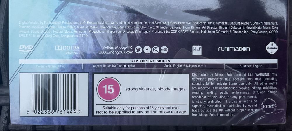 Cop  Craft: The Complete Series  DVD Manga