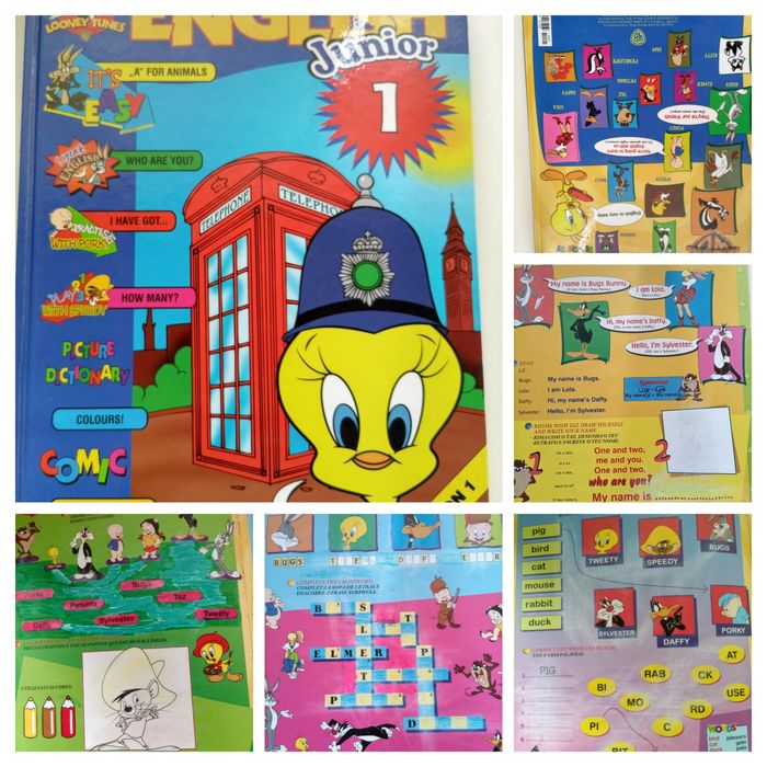 Livros English junior n°1, n°2 e n°3