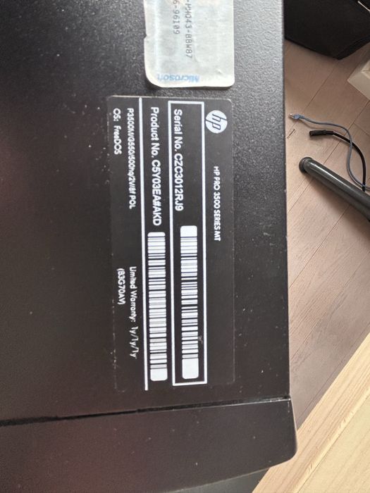HP Pro 3500 series MT