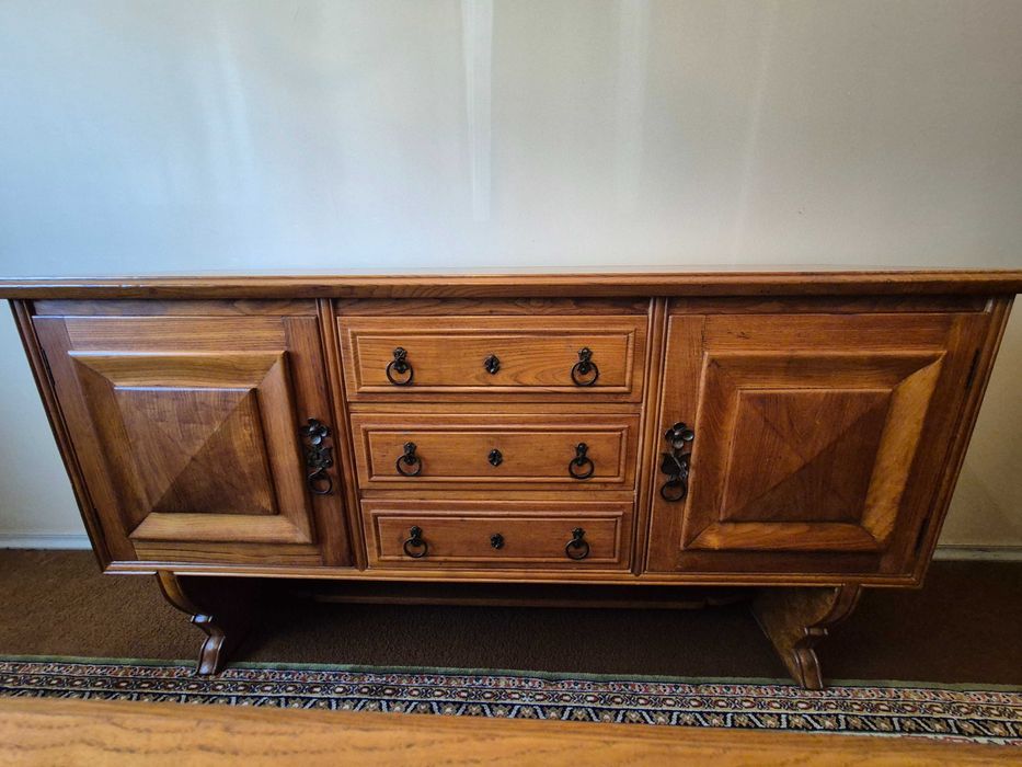 mobiliário de sala de jantar olaio – anos 60 – conjunto completo