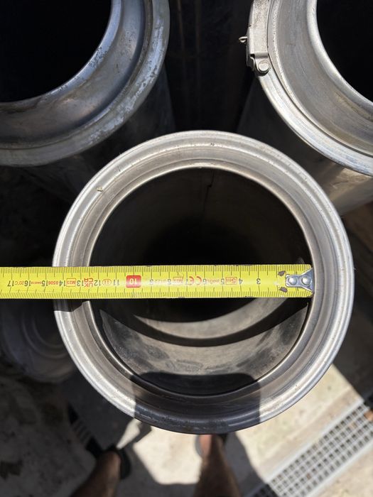 Tubagens para salamandra 125 mm com revestimento