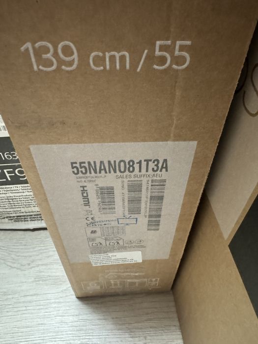 Телевізор LG 55nano81t6A Новий Гарантія 1 Рік Пульт Мишка