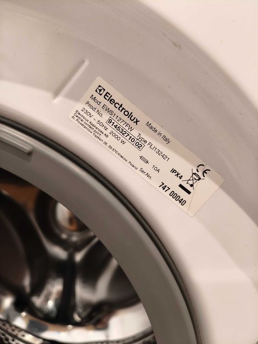 Pralka Electrolux EWS11277FW 45 cm