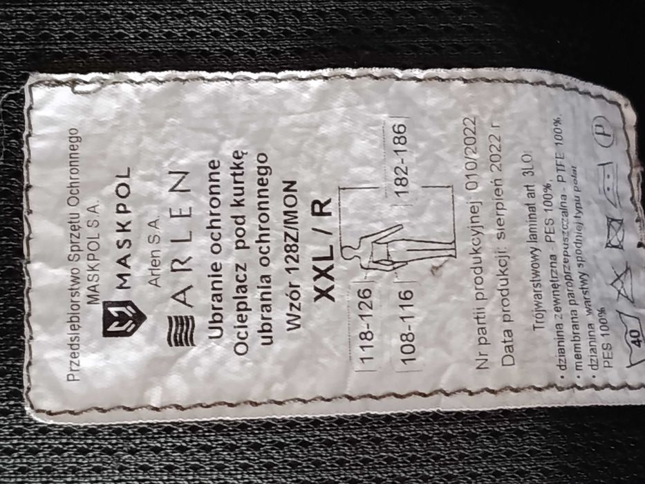 Kurtka Goratex +ocieplac