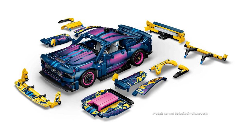 Klocki LEGO Technic 42236 Warsztat tuningowy: samochód Ford Mustang GT