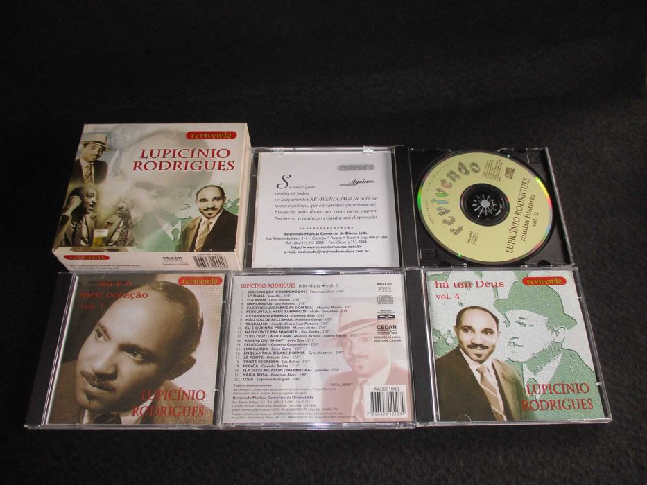 Conjunto de CD's de Música Brasileira MPB