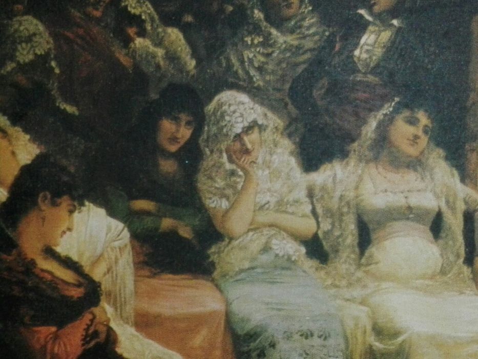 Quadro com 1,50mt x 1,0mt Danca Cigana