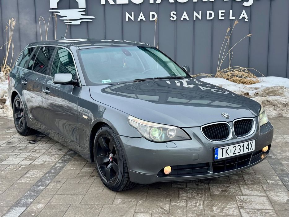 BMW Seria 5 E61/523i/177km/Alu/Navi/Sporty/Automat/Hak/Xenon/Super stan