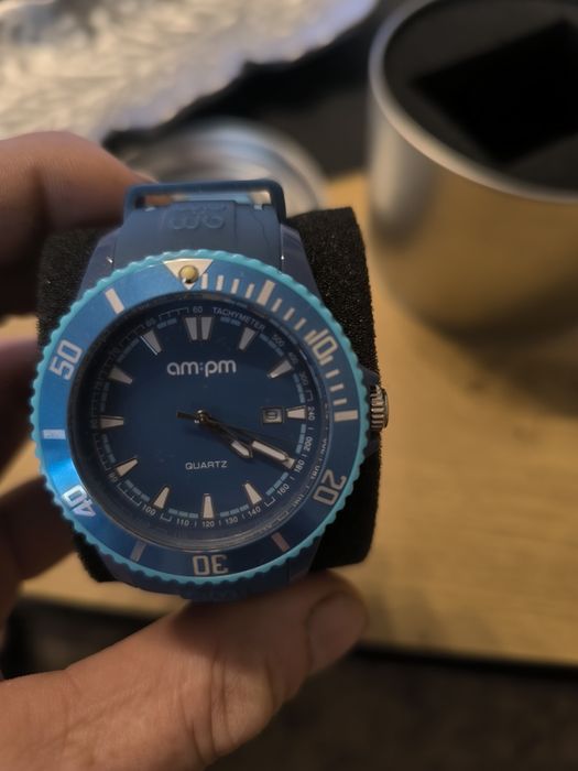 Zegarek firmy am.pm niebieski
