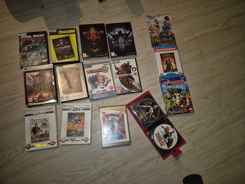 Stare gry na PC ok 70 szt