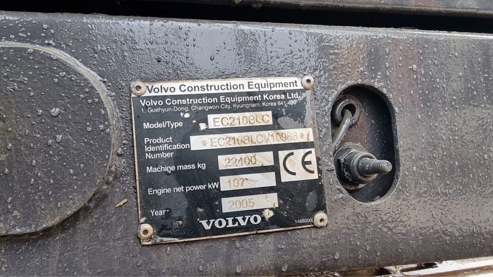 Экскаватор Volvo EC 210 BLc , 2005 г