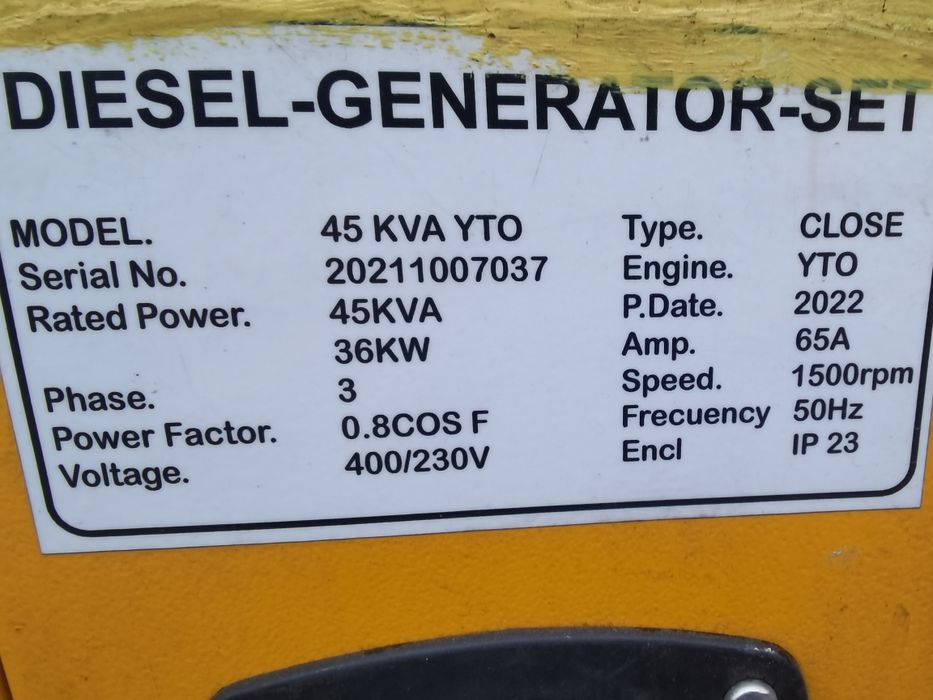 Продам генератор 36 kWt