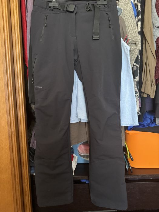 Calças quentes de Caminhada na neve Mulher Decathlon tam S