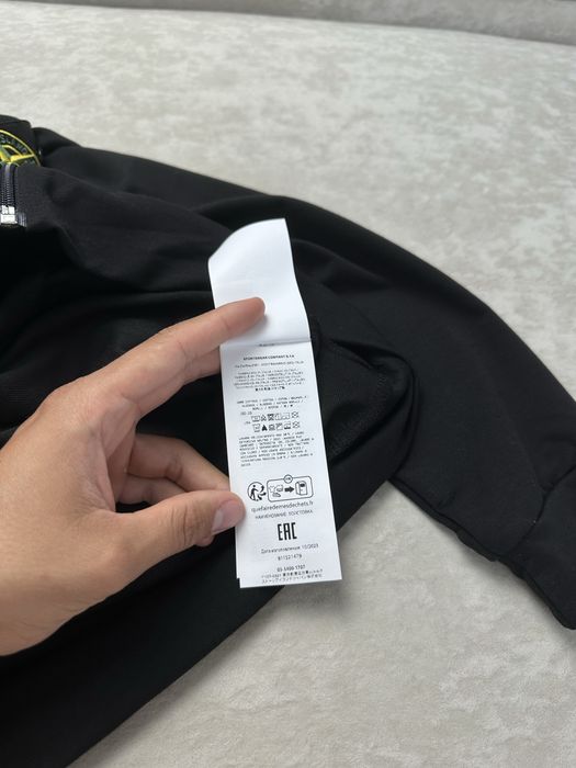 Чорне Зіп худі Stone Island | Аунтефік ОЛХ ДОСТАВКОЮ!
