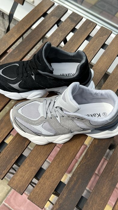 Стильні підліткові кросівки | Розміри 36–41, сірі, чорні