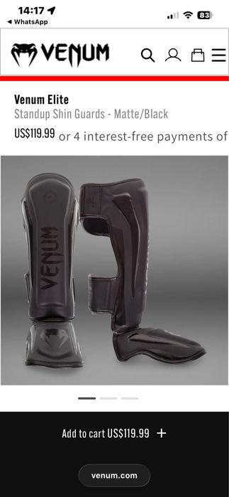 Caneleiras e Luvas | Venum Elite