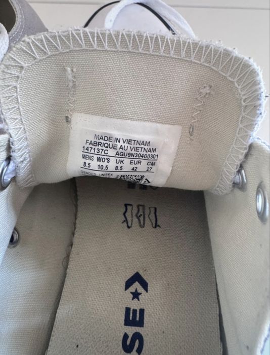 Sapatos Converse 42 Cinzento