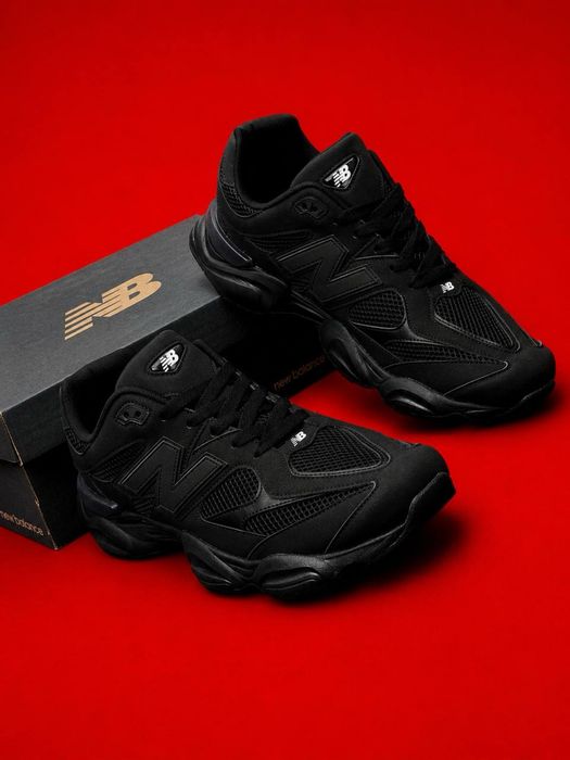 Кросовки New Balance 9060 Black Кросовки Нюьбеланс New Balance черные мужские Много размеров Кожаные мужские кроссовки е коасовки нюбеланс