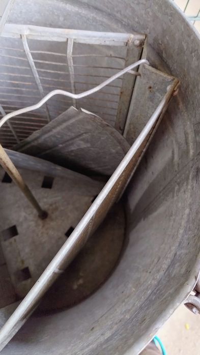 Miodarka ręczna 3 ramkowa, ocynk