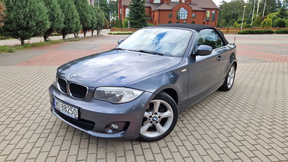 BMW Seria 1 2.0D 177KM,Oryginał Lakier,Bogate wyposażenie,Serwis BMW,II właściciel