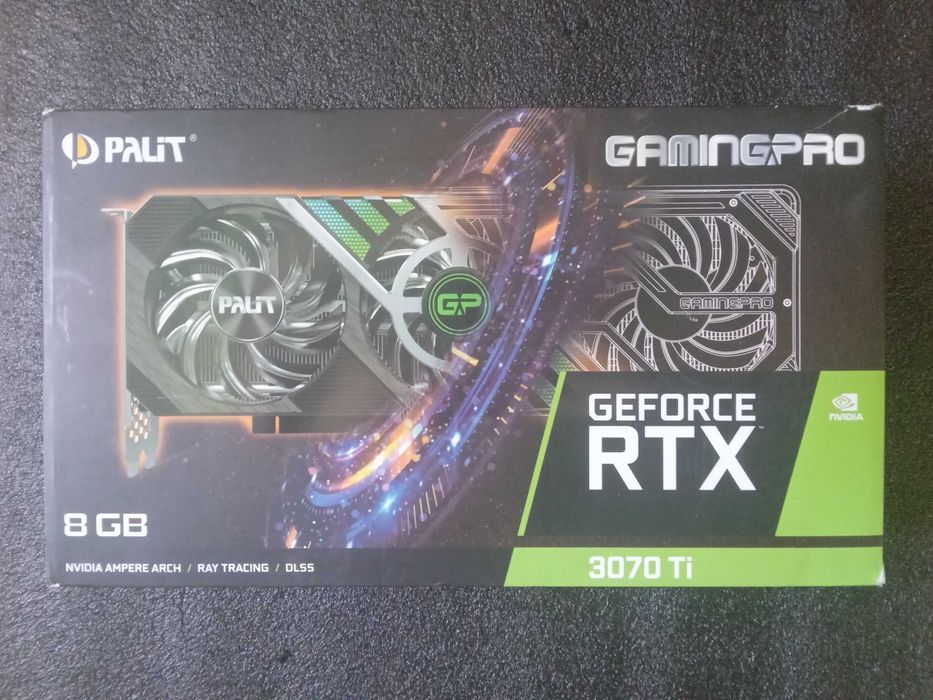 Коробка видеокарты rtx 3070 ti palit